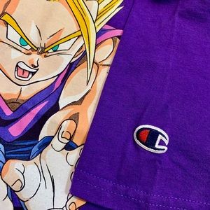 Dragon Ball Z x Champion Double-Sided Son Gohan shirt